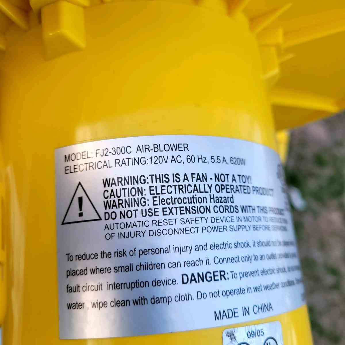 AIRBLOWER Professional Fan INFLATABLE CASTLE Water SLIDE BOU