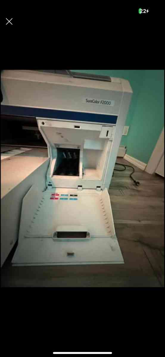 Epson F2000 DTG printer