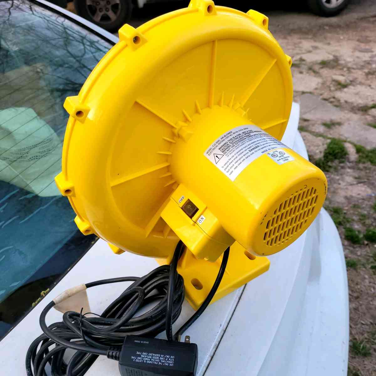 AIRBLOWER Professional Fan INFLATABLE CASTLE Water SLIDE BOU