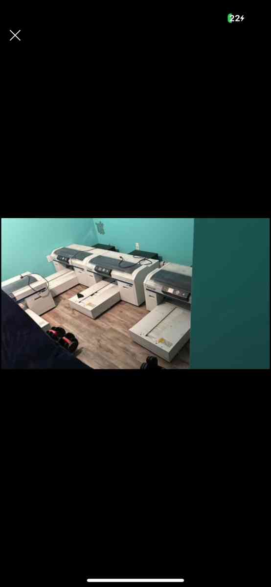 Epson F2000 DTG printer