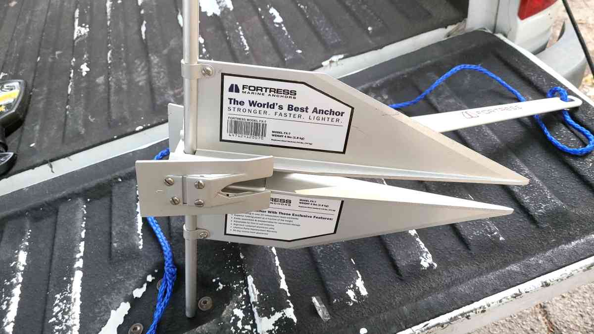 FX7 Fortress Marine Anchor 4lb f1627 Boats