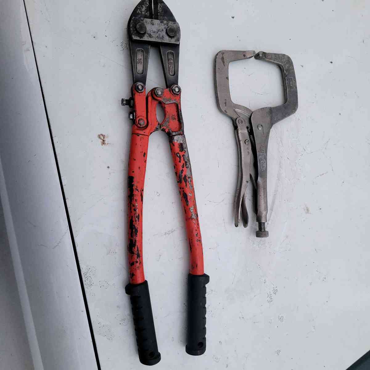 Vise Grip 11R Locking Welding CClamp  18 Bolt Cutters 516 Ca