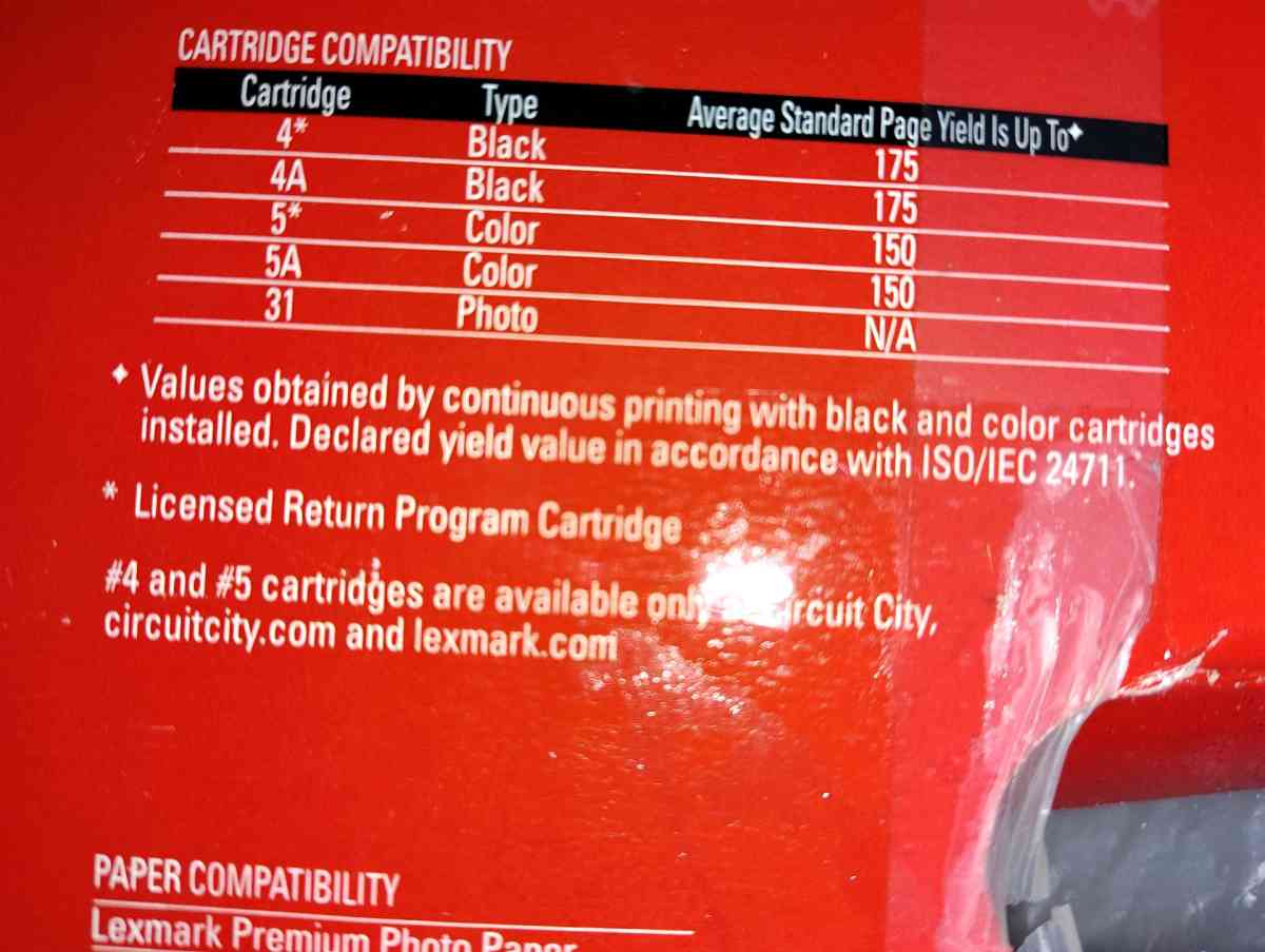 Lexmark 3 in 1 print printer scanner  and copier