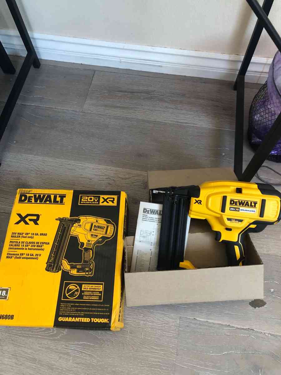 Dewalt 18 gauge brad nailer I have 2 of them 1 will do 150