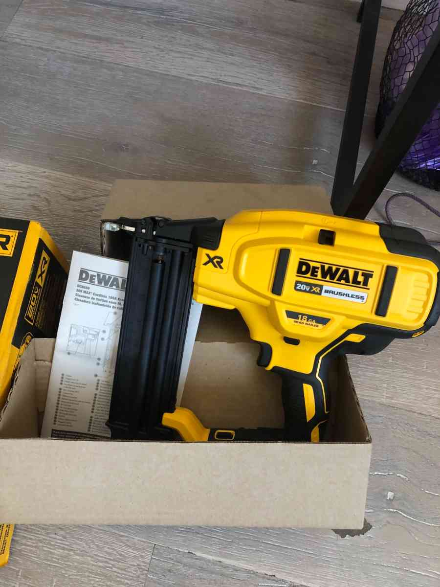 Dewalt 18 gauge brad nailer I have 2 of them 1 will do 150