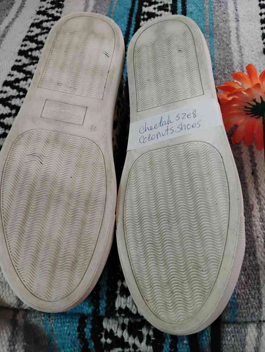 Leopard print sneakers