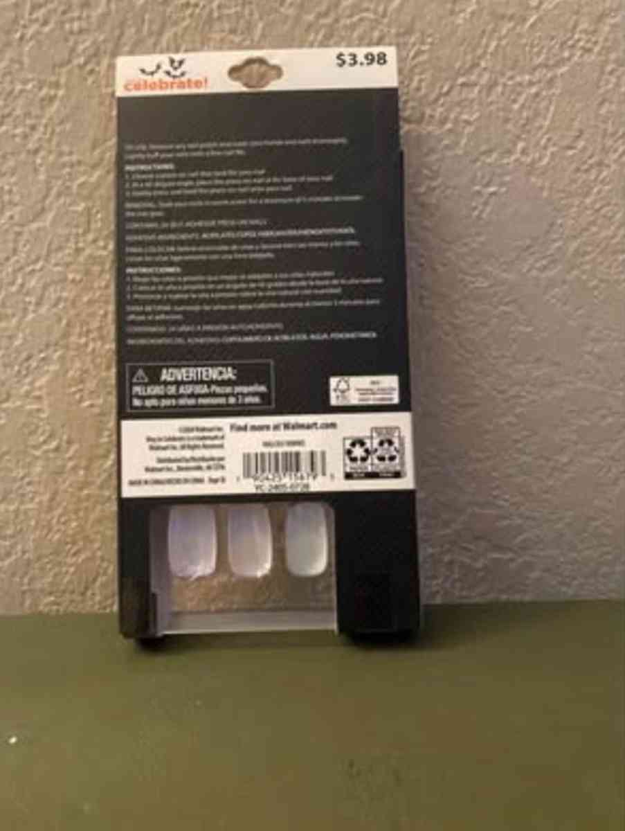 Halloween fake nails