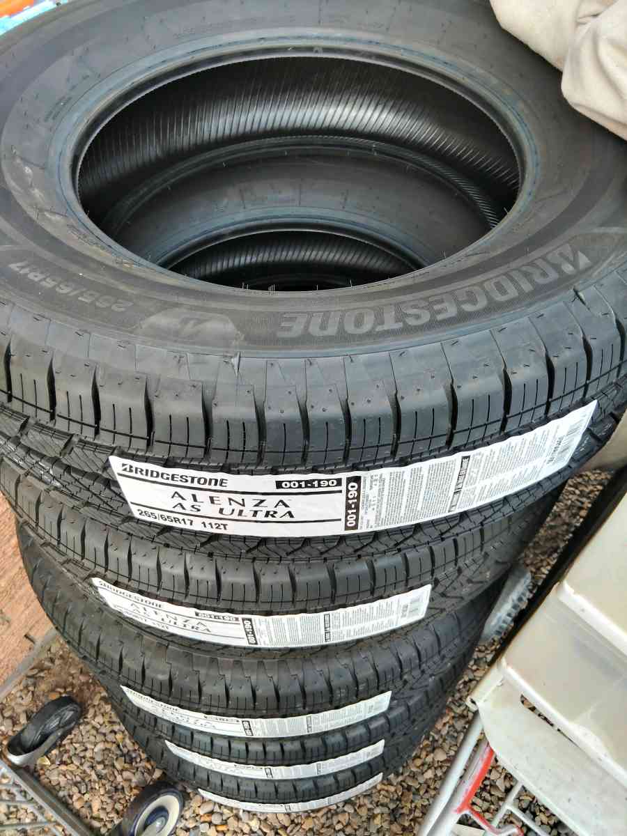 5 Brand New 17 inch tires