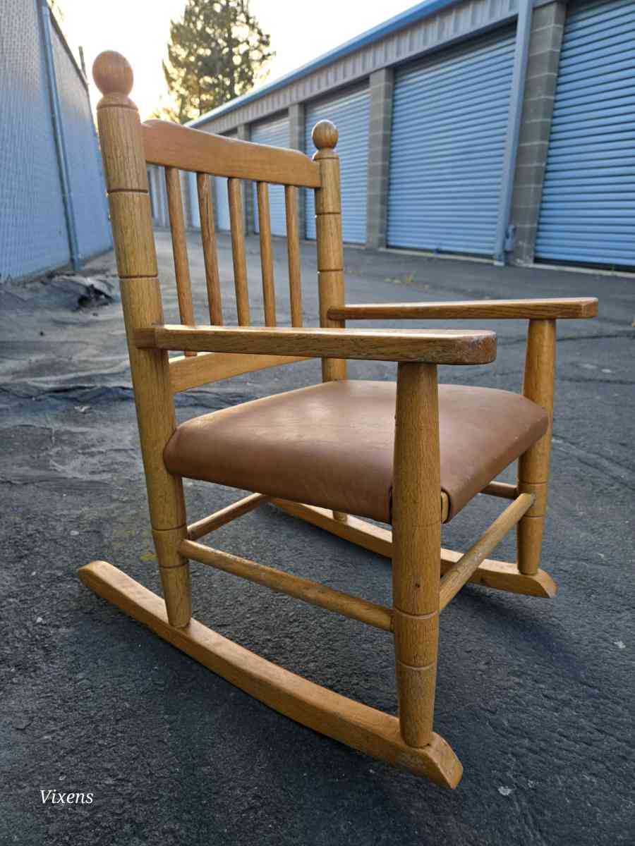 Vintage Childrens Rocking Chair