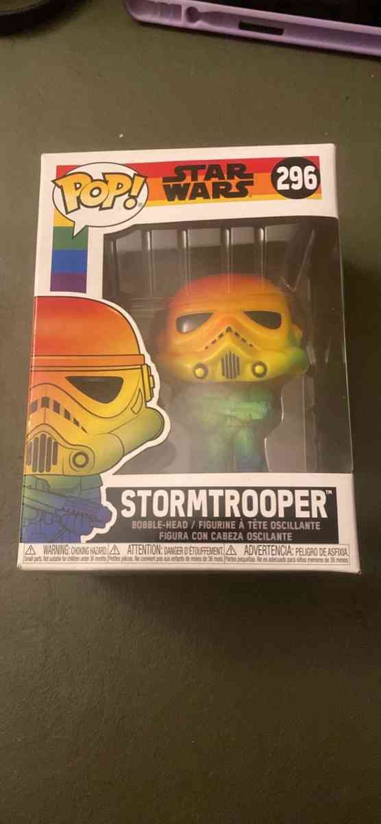 stormtrooper rainbow Funko pop