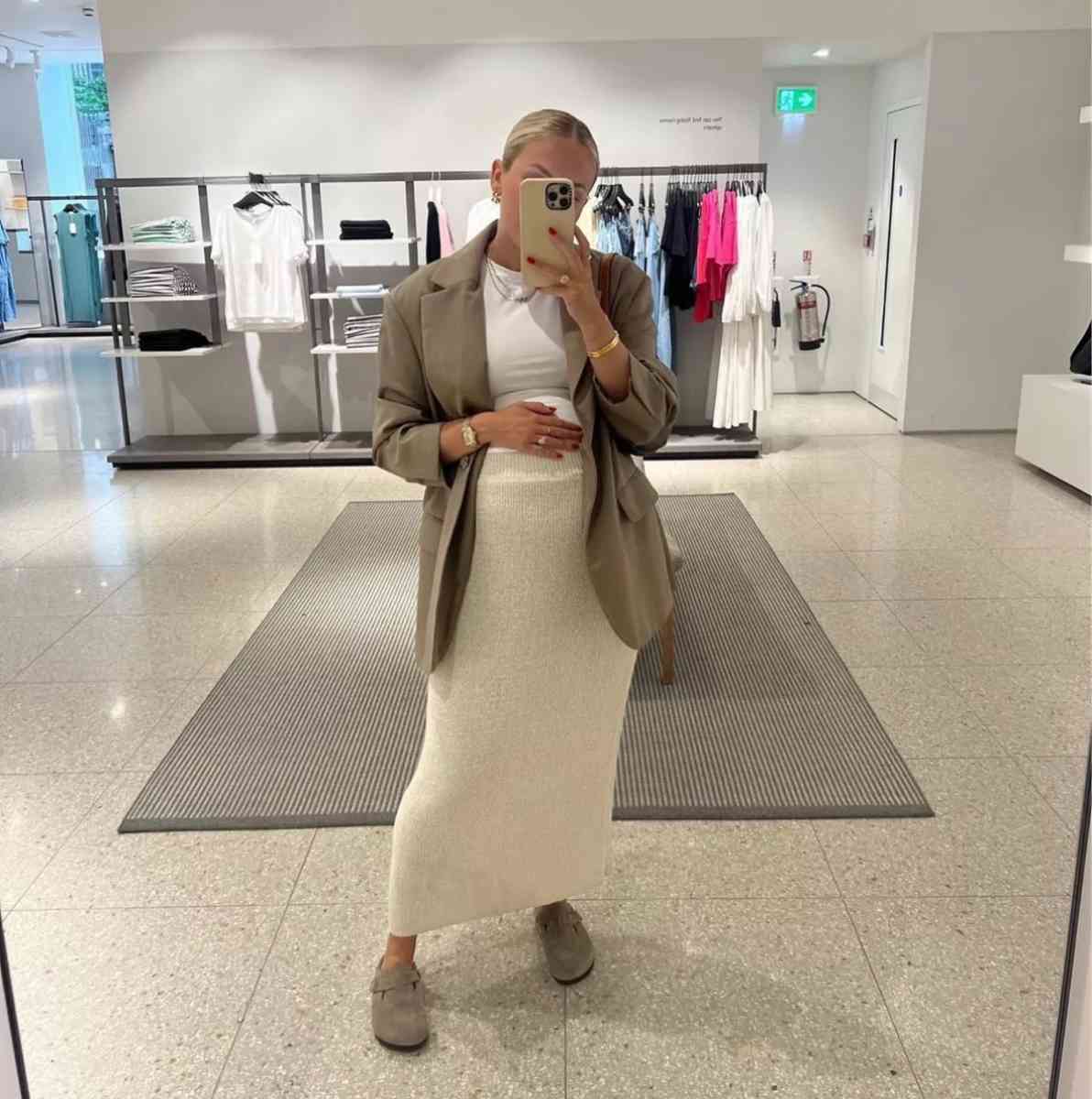 Birkenstock Womens Boston Clogs Suede Taupe Size 37