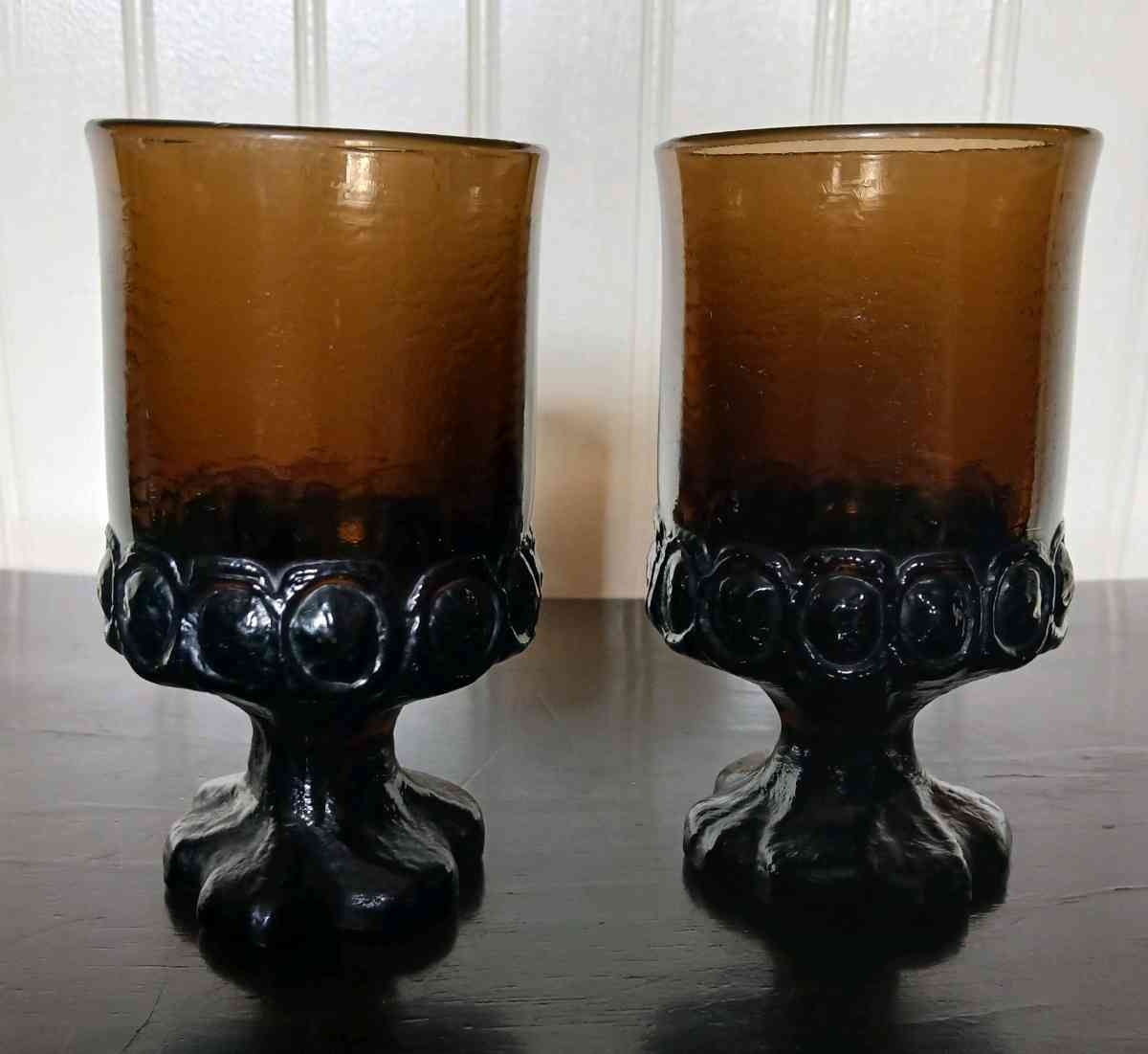 Smoked Wine Goblets