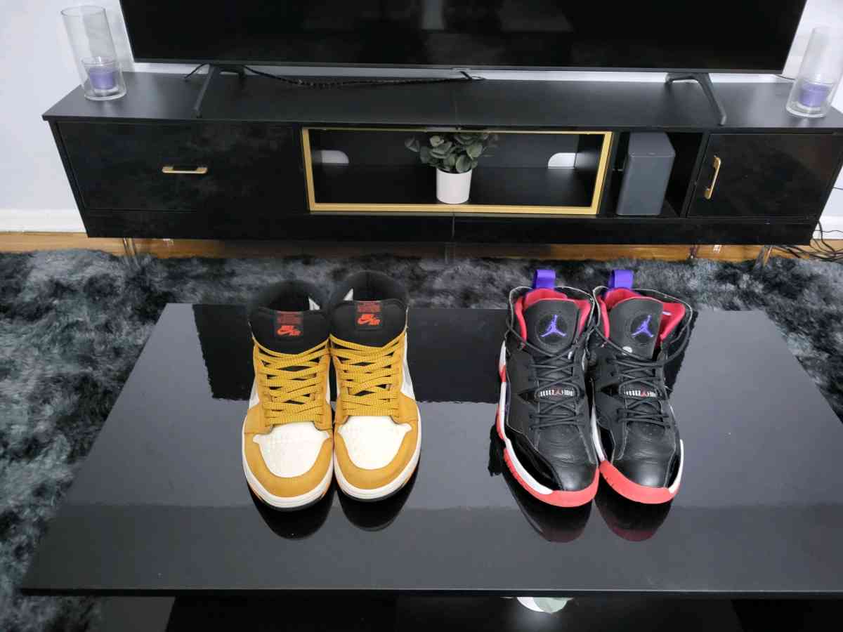 Collection of 9 Pairs of Mens Nike and Air Jordans