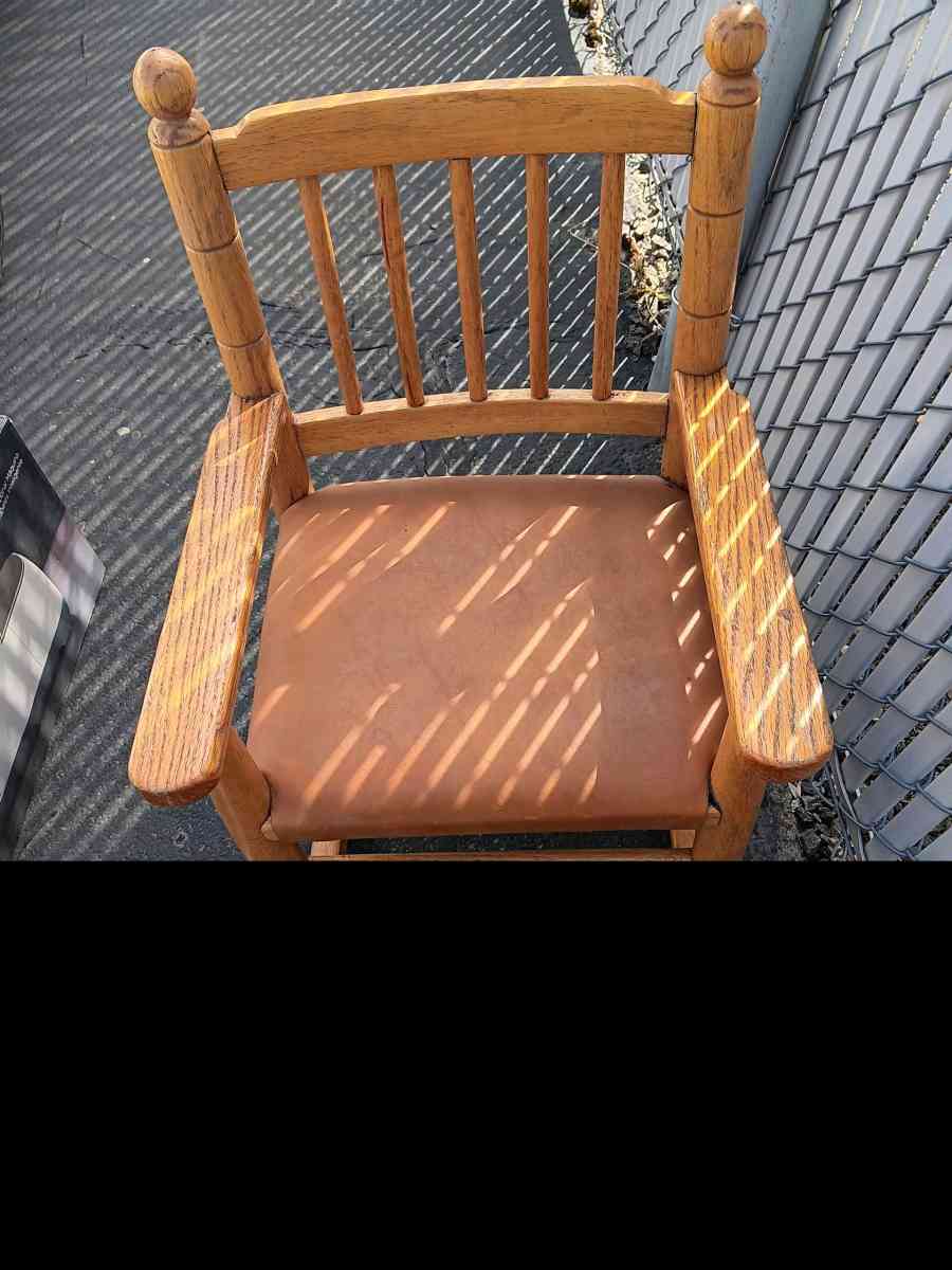 Vintage Childrens Rocking Chair
