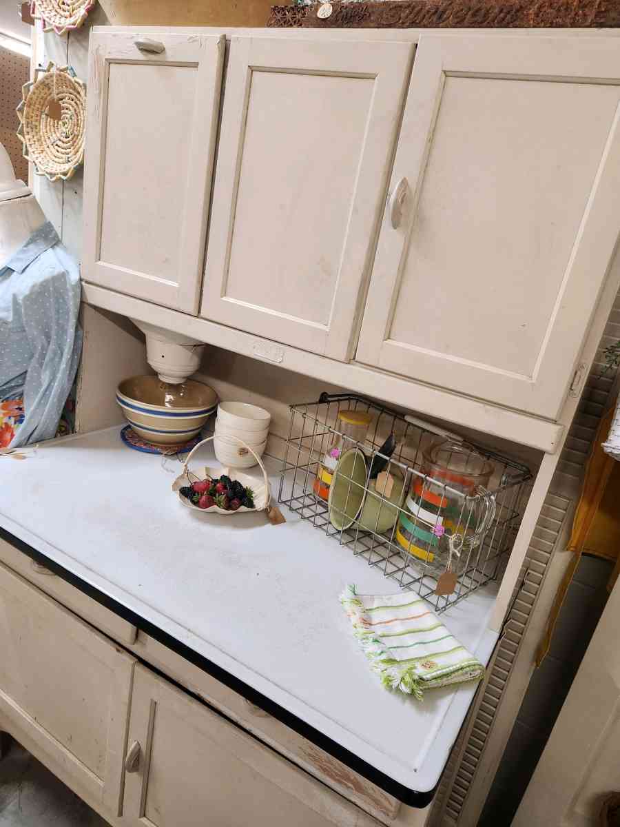 Farmhouse Primitive Hoosier Cabinet or Cupboard