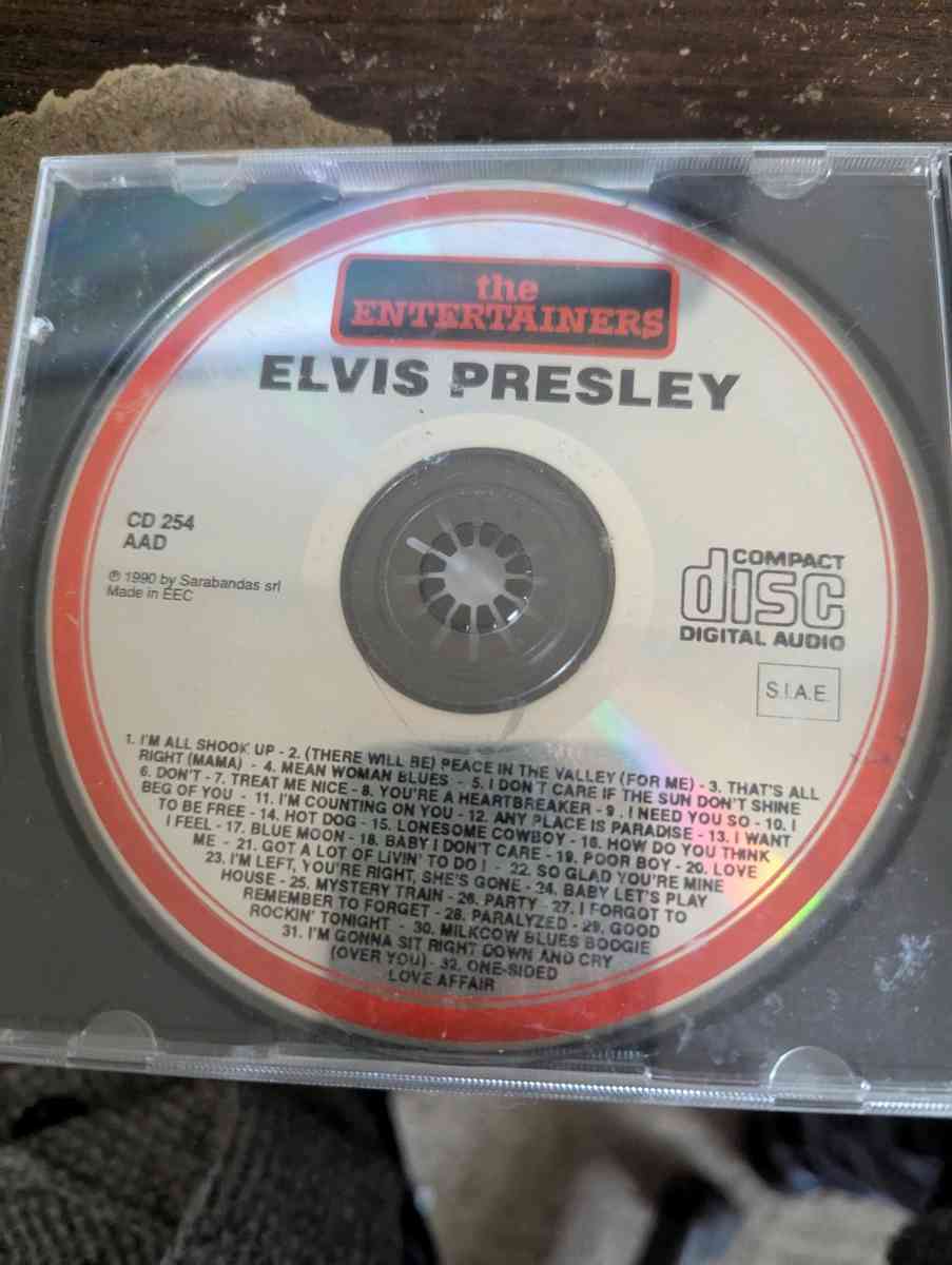 Elvis Presley music CD