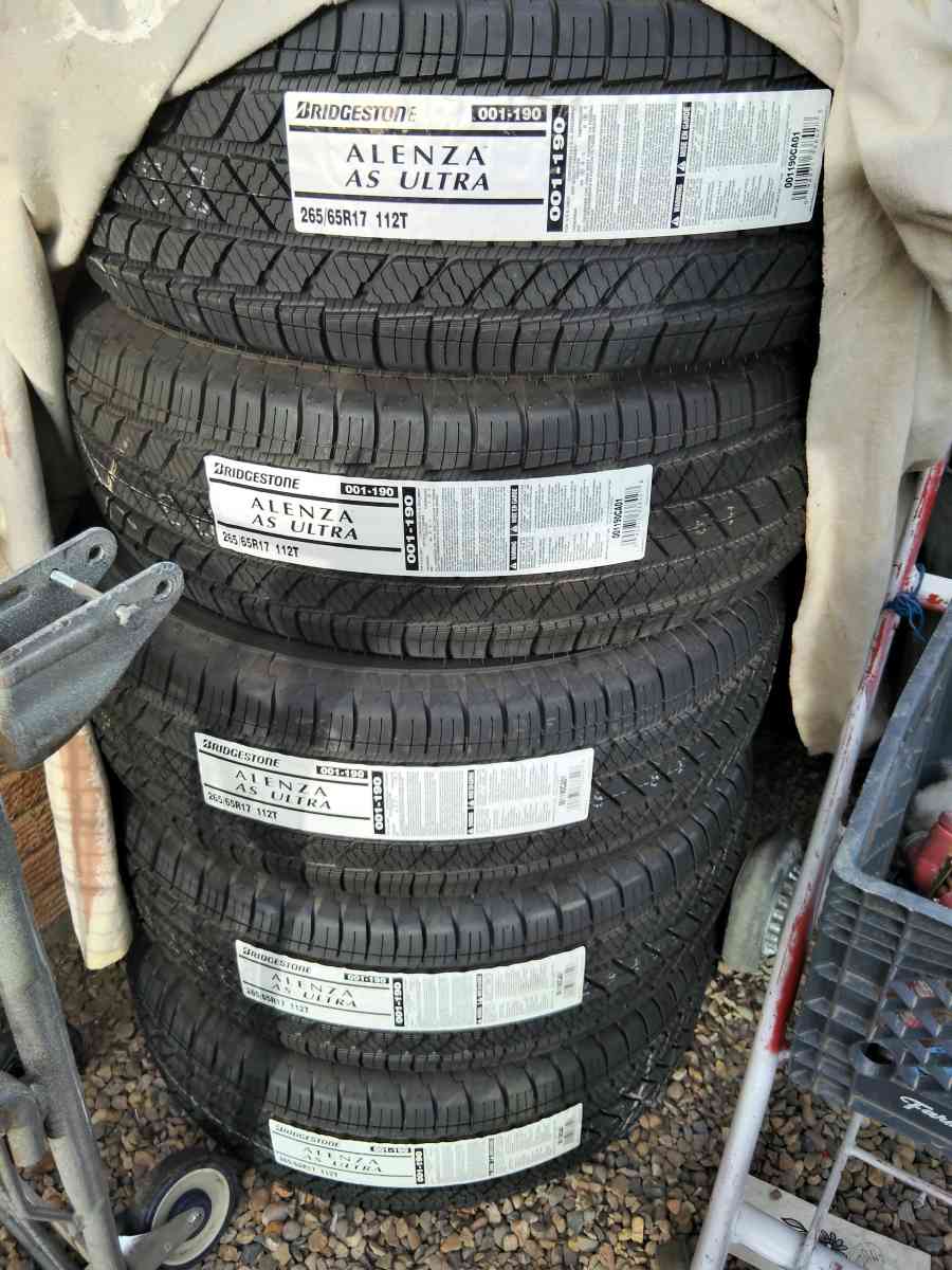 5 Brand New 17 inch tires