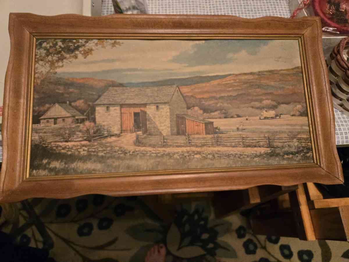 Nostalgic Autumn painting by Eric Sloane