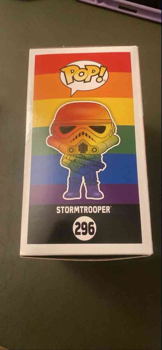 stormtrooper rainbow Funko pop