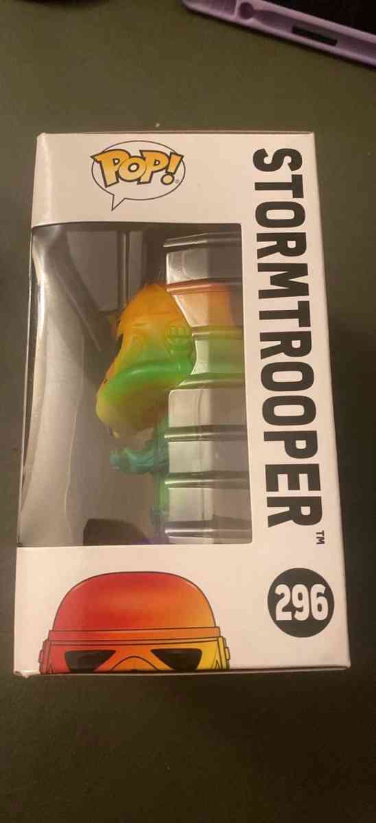 stormtrooper rainbow Funko pop
