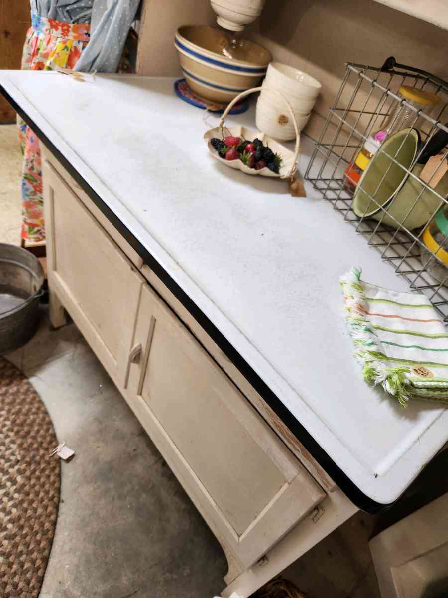 Farmhouse Primitive Hoosier Cabinet or Cupboard