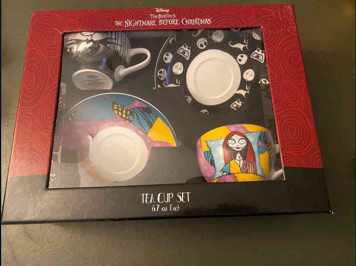 The Nightmare Before Christmas tea set