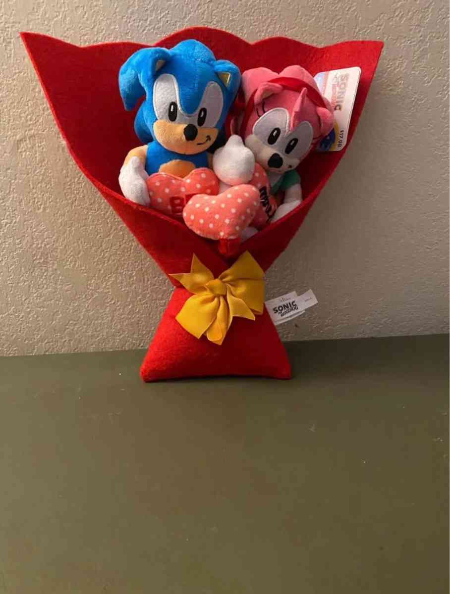 sonic and Amy bouquet