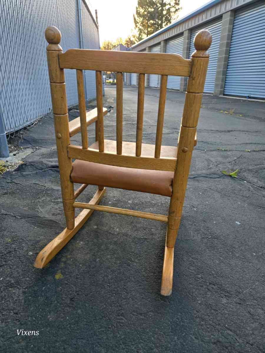 Vintage Childrens Rocking Chair
