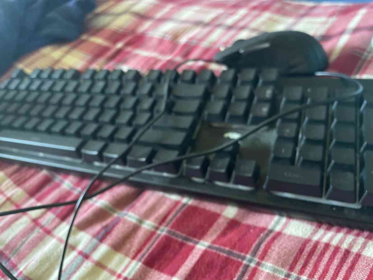 gaming mouse and keyboard