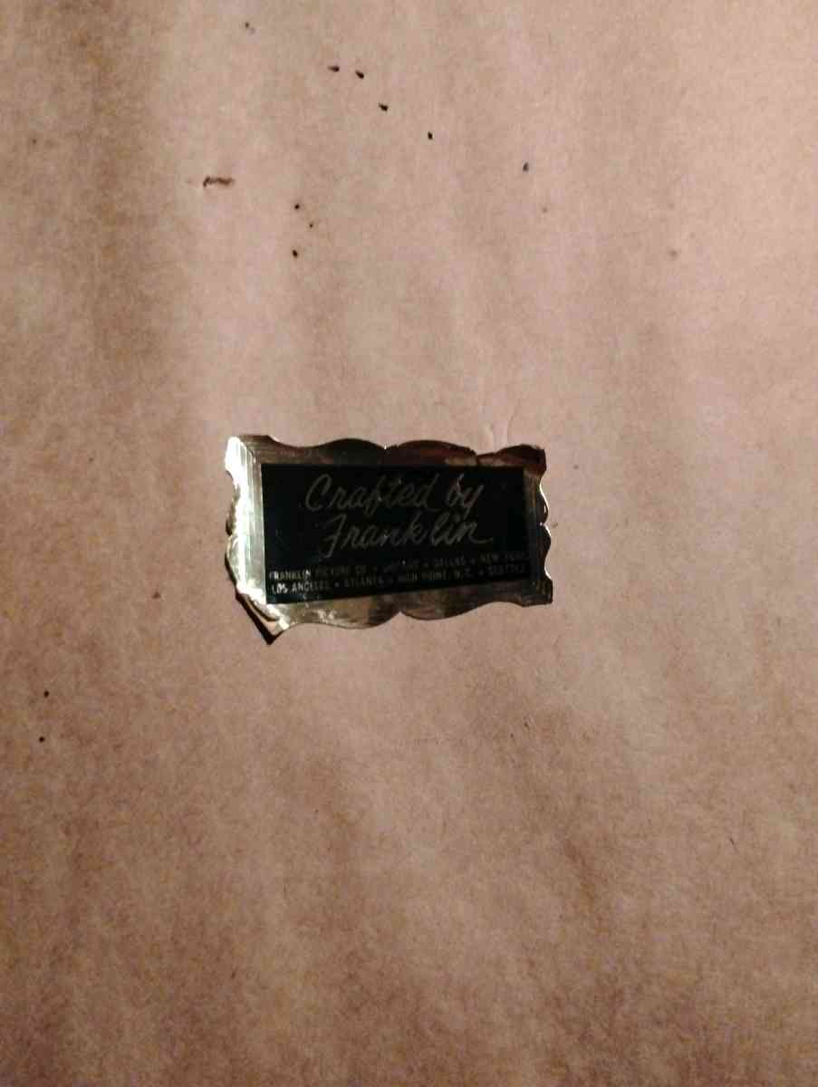 crafted by Franklin picture antique