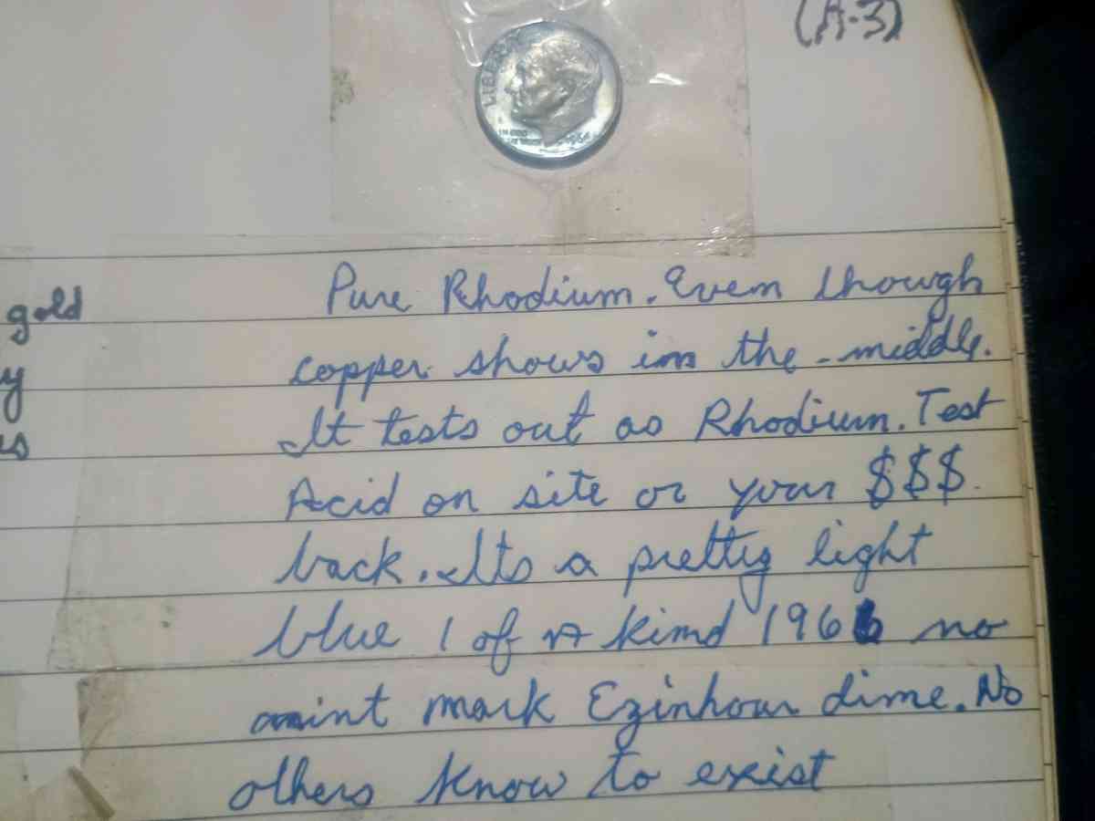 coins of a 1 of a kind refined to a higher element