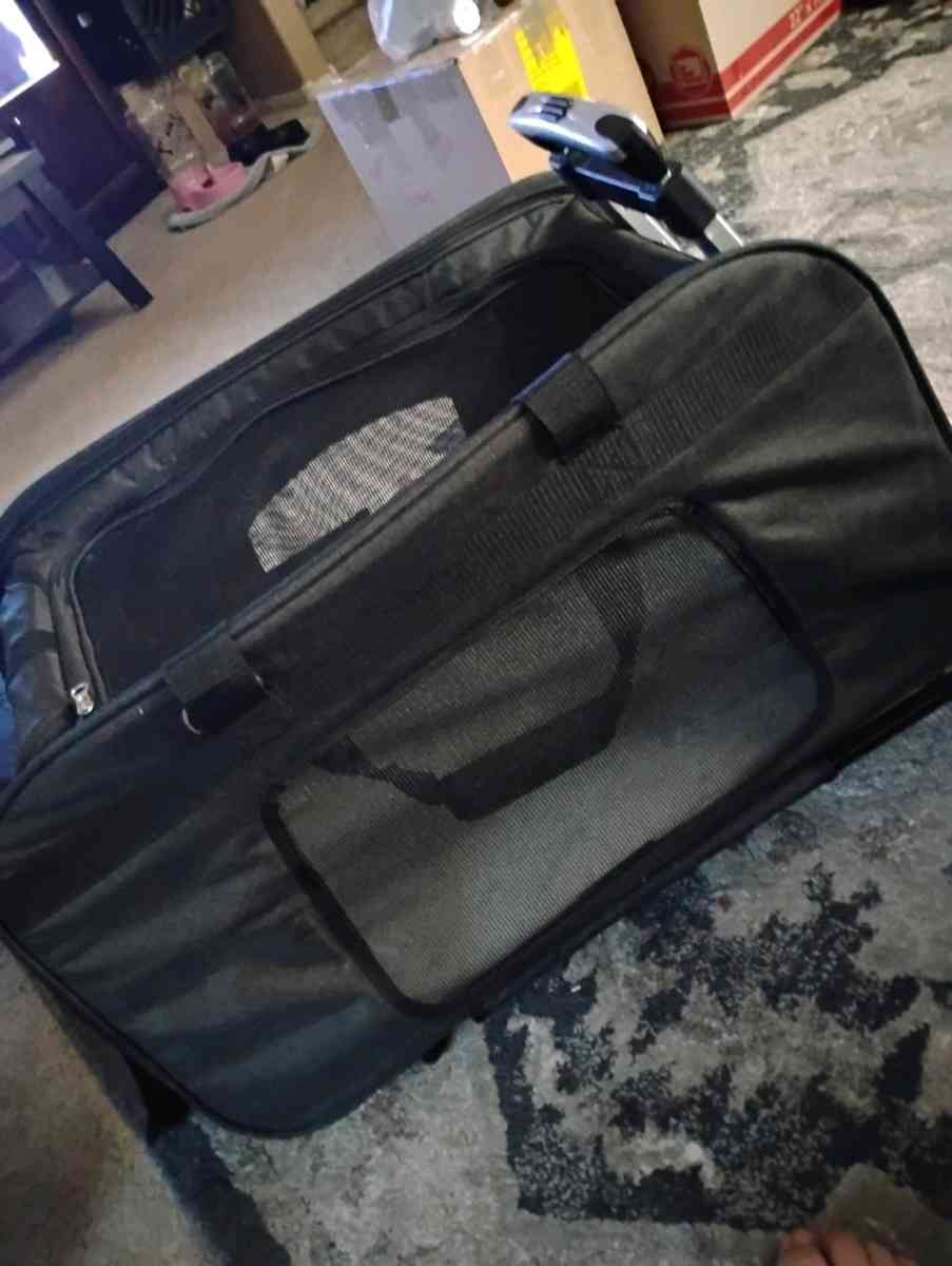 dog carrier and a roller