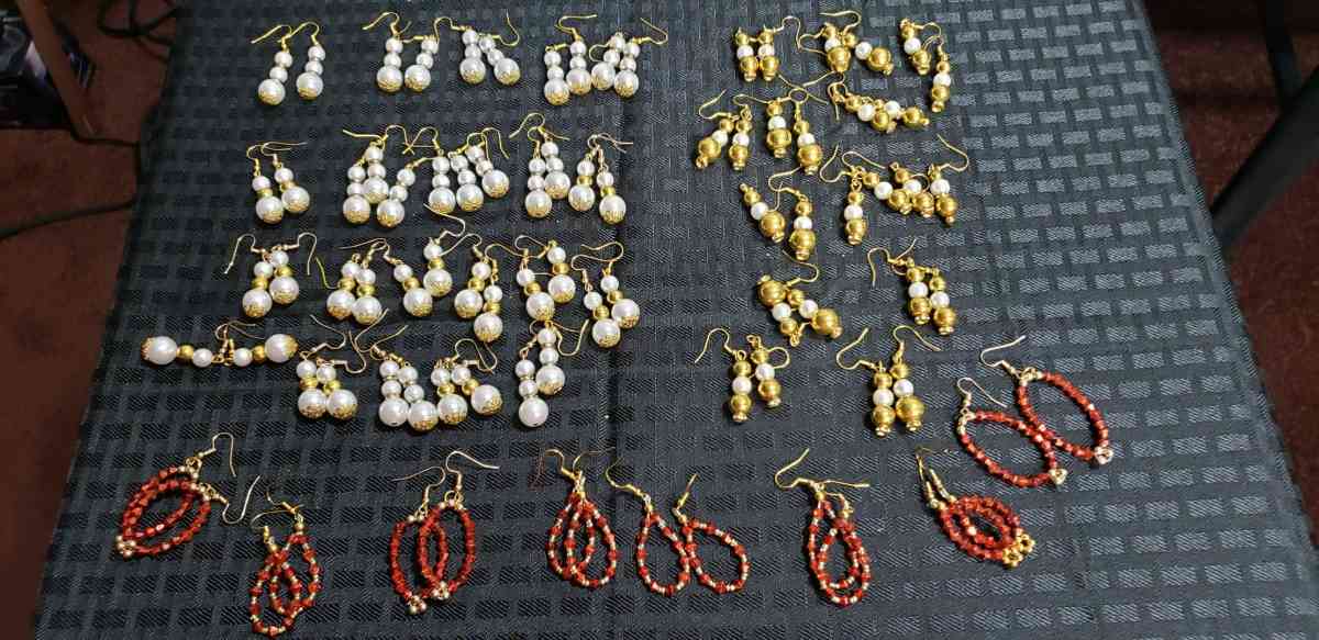 Handmade imitation pearl bracelets