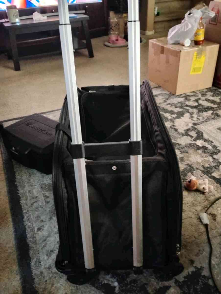 dog carrier and a roller