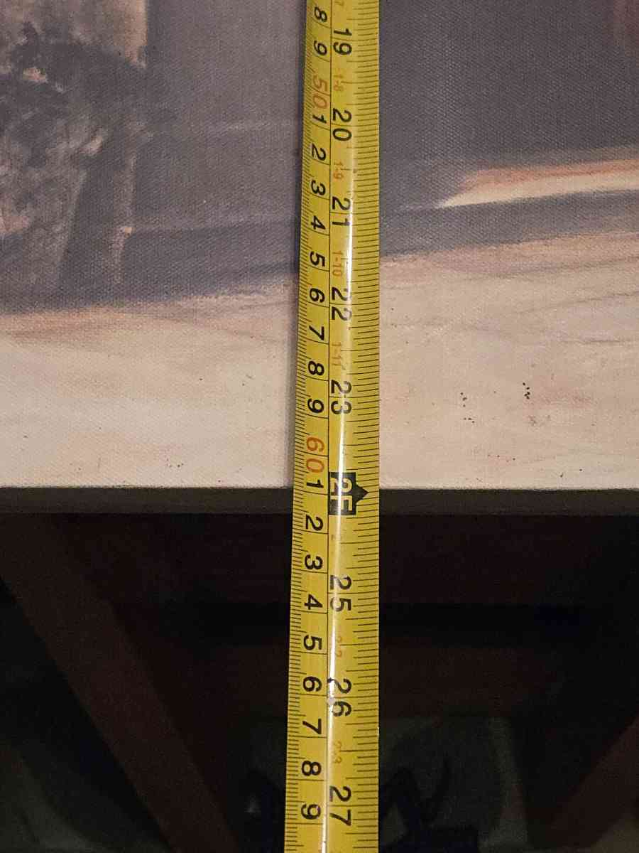 France Bistro Print on Canvas Not Signed