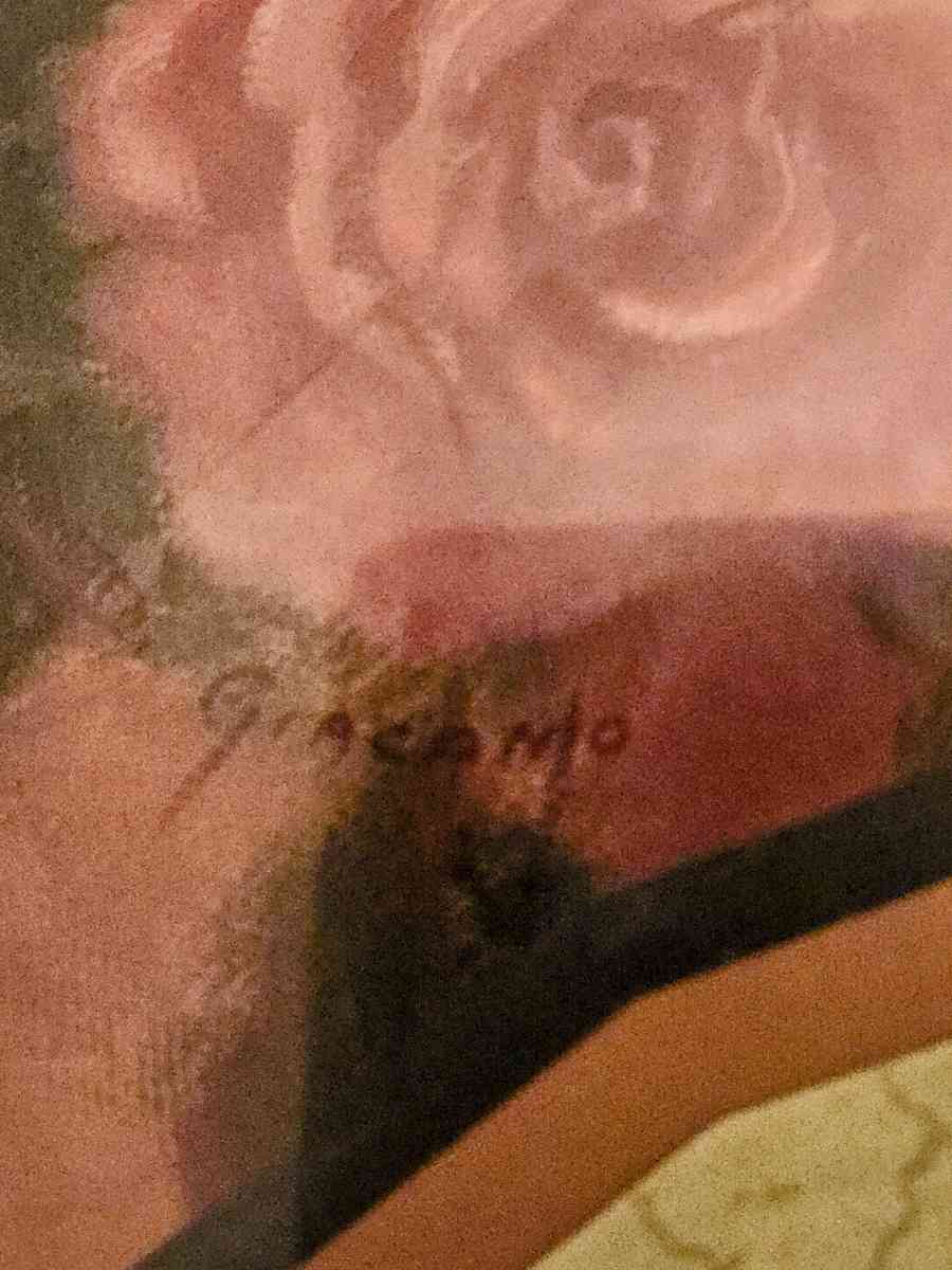 Hone Interiors Vintage Floral Print