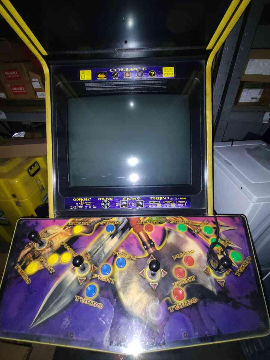 The Gauntlet Legends Arcade Cabinet