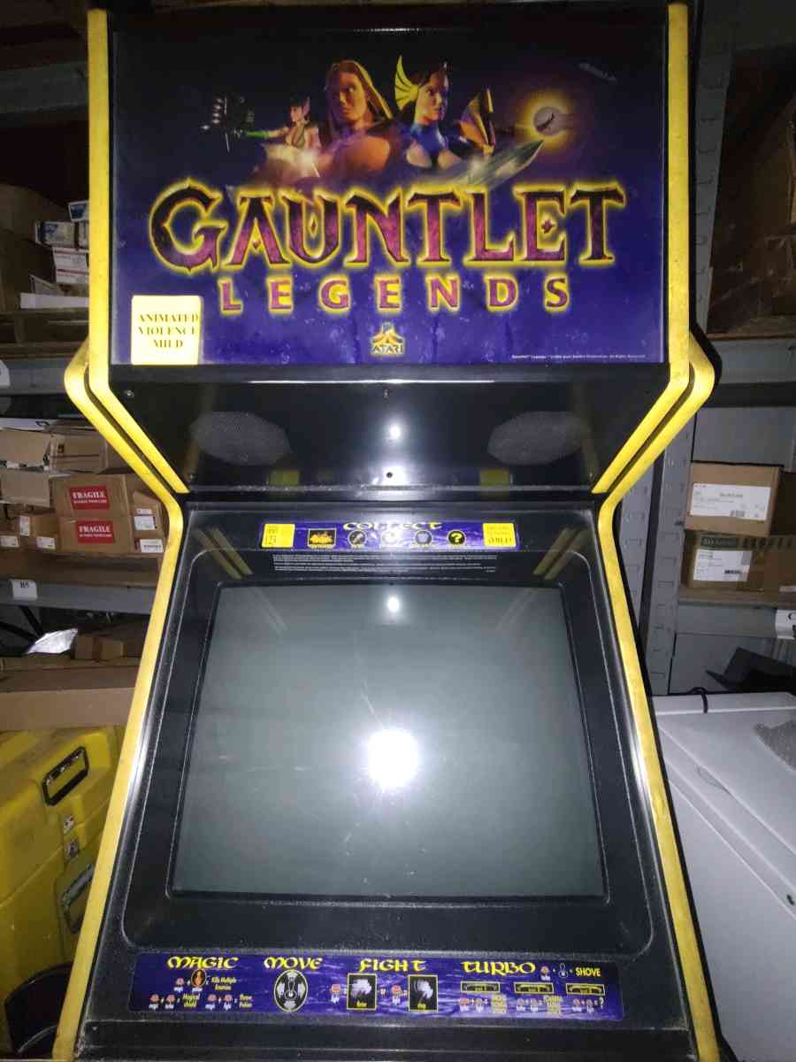 The Gauntlet Legends Arcade Cabinet