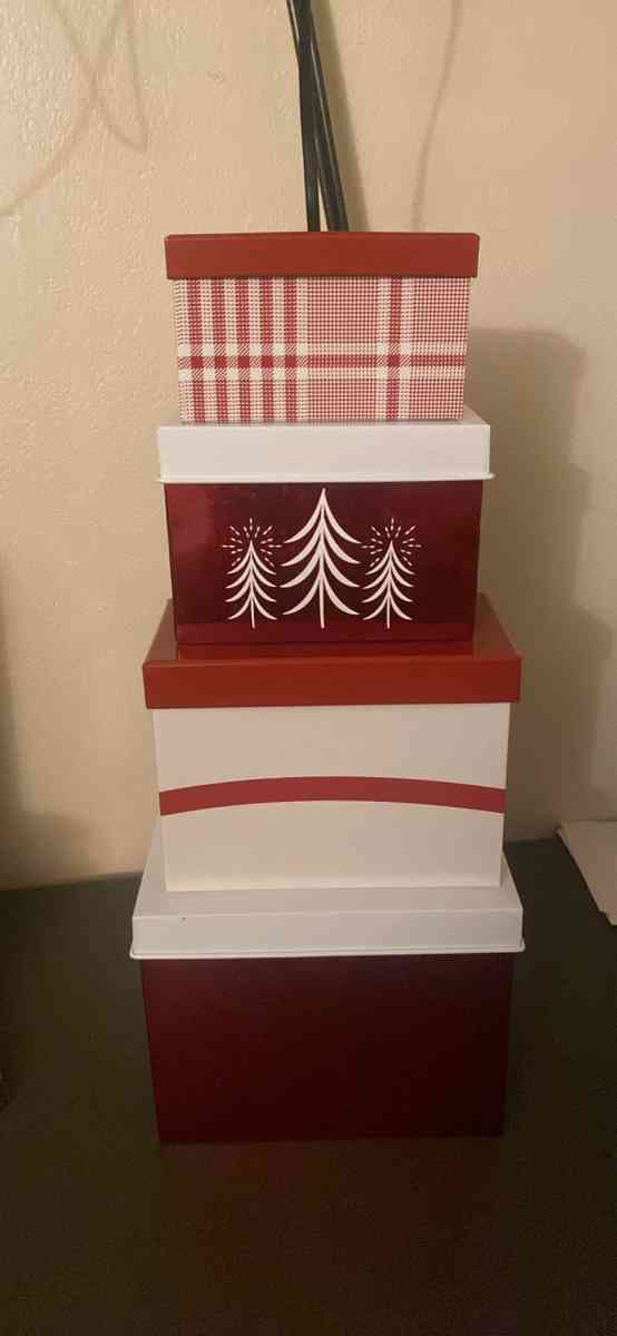 Christmas bin for gifts