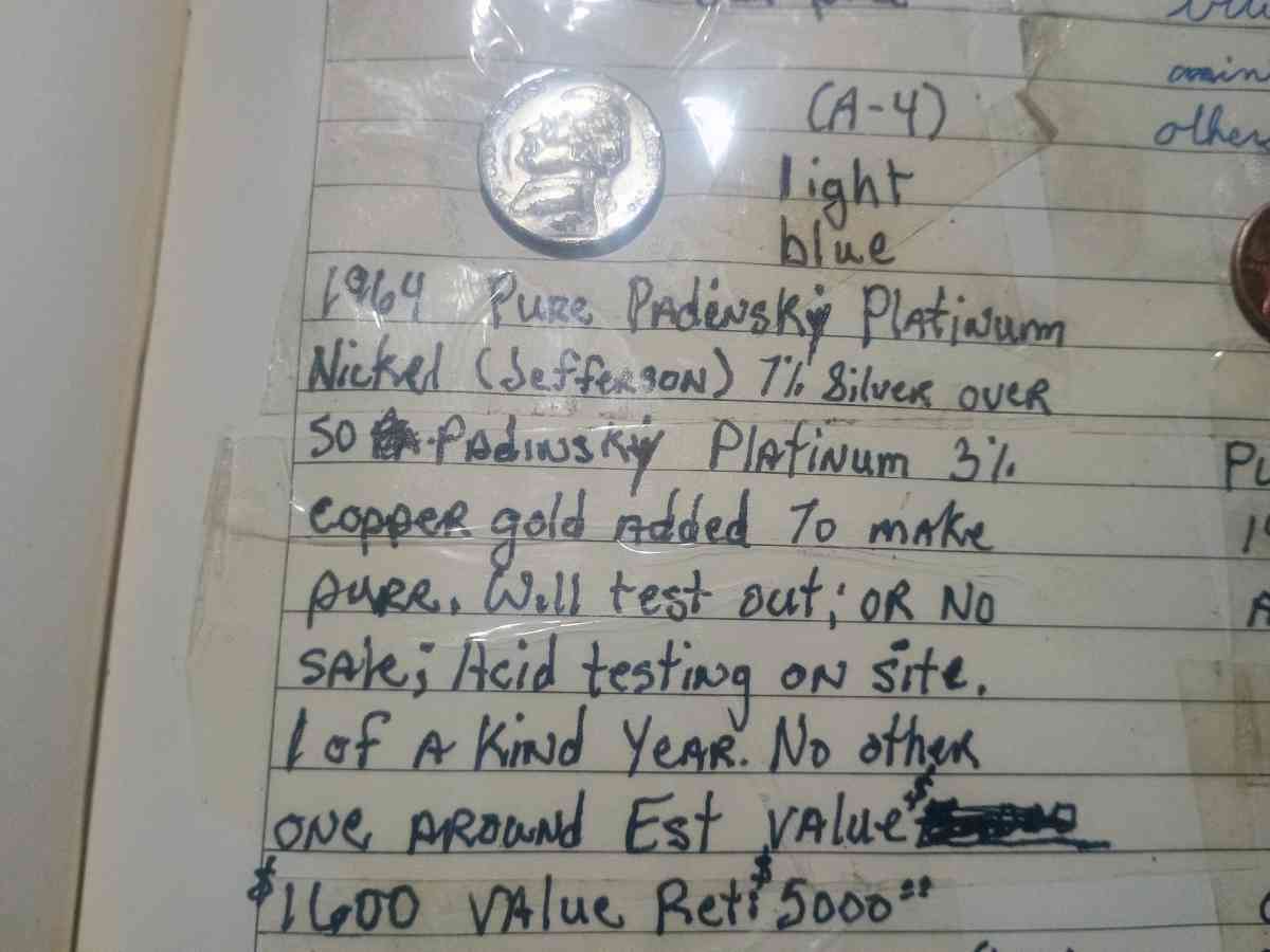 coins of a 1 of a kind refined to a higher element