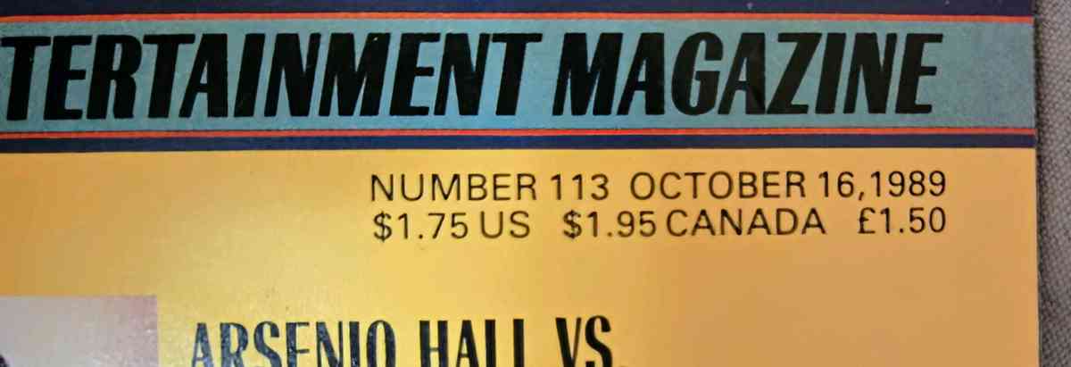 US Magazine 113  Oct 16 1989  Hollywood Feuds