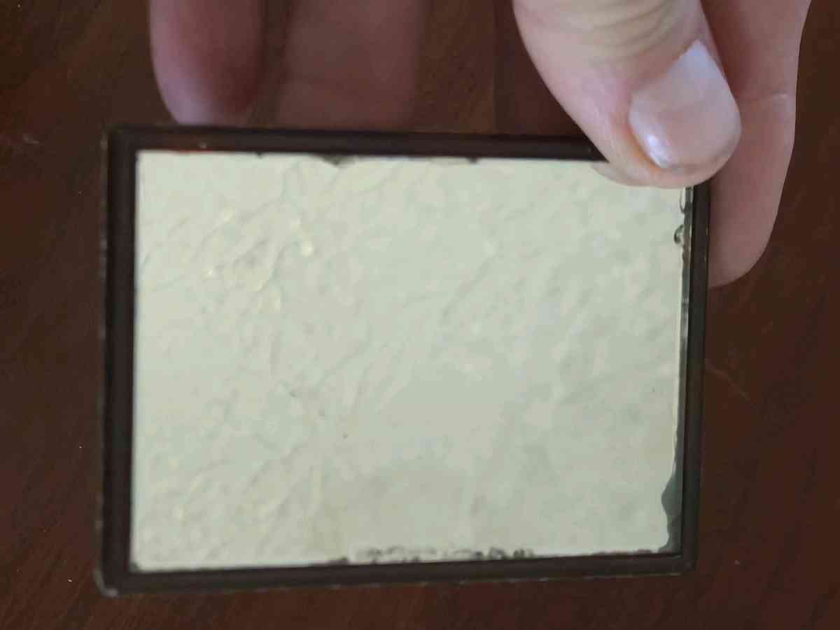 Small Vintage Handbag Mirror