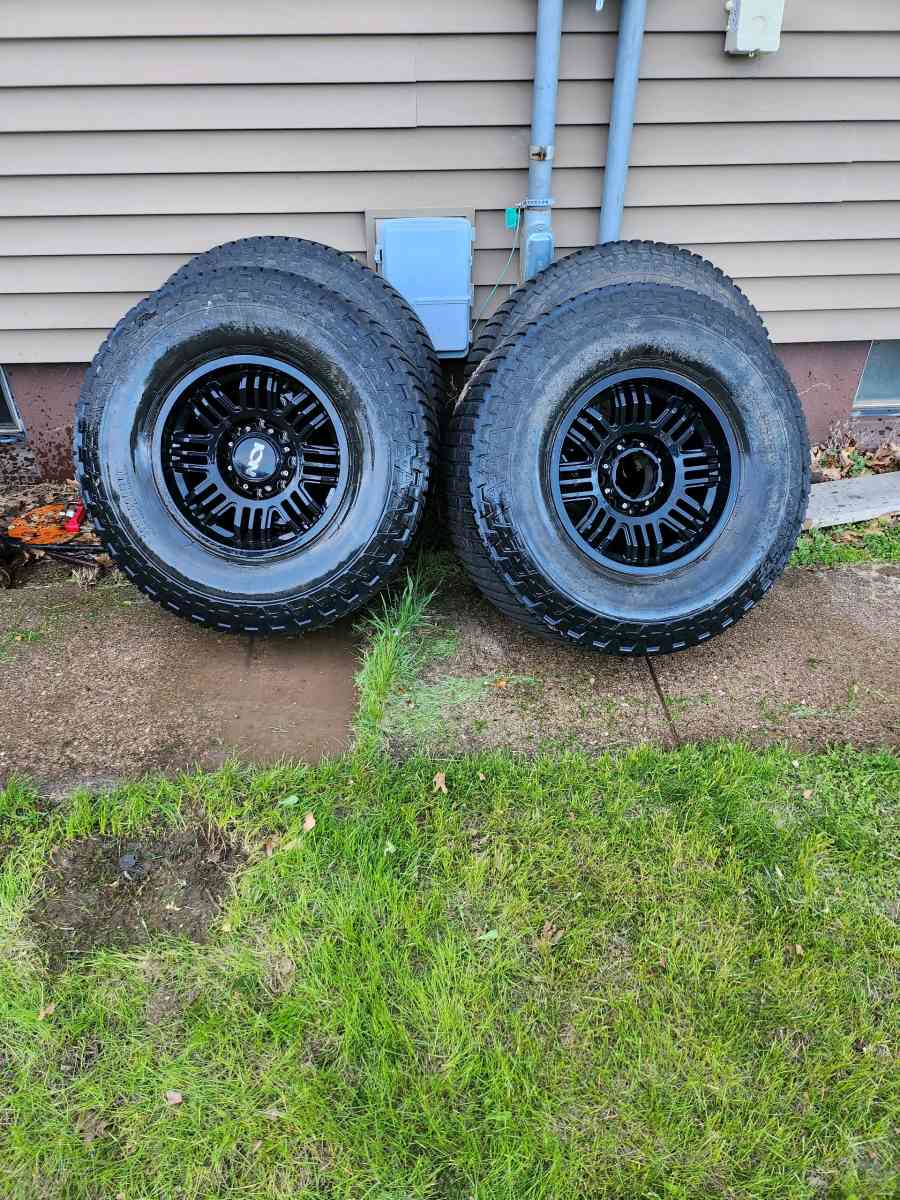 F250 super duty rims and tires