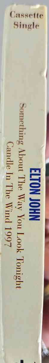 Elton John Single Cassette tape from 1997