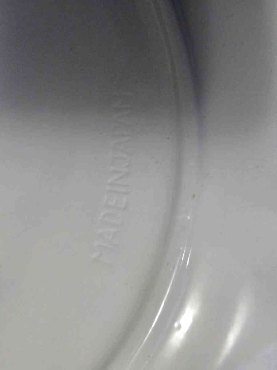 Vintage TURKEY PLATTER  Embossed Ceramic Hand Painted JAPAN