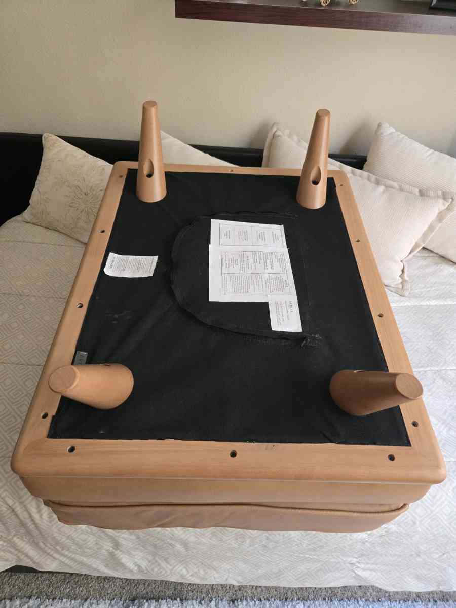 Timber Charme Tan Ottomam