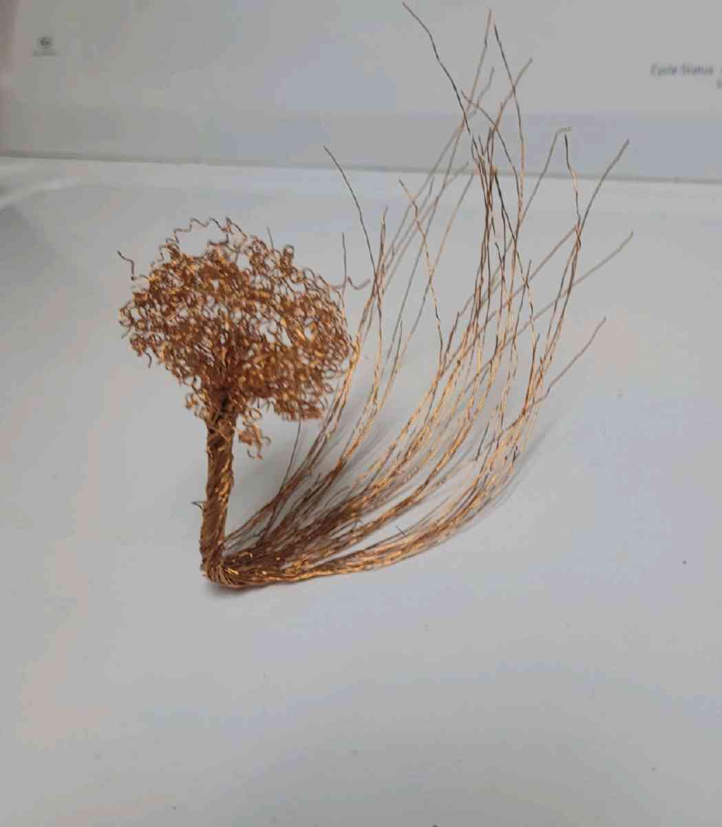 copper tree with wind tail