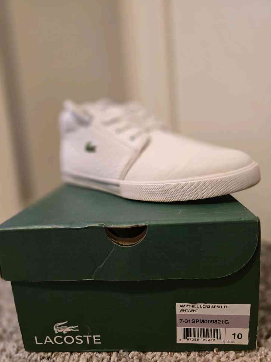 White Lacoste Sneaker
