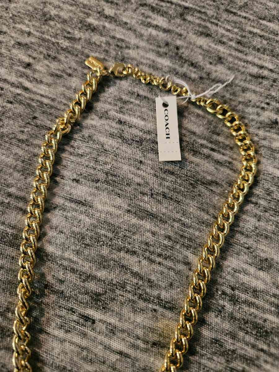 coach necklace