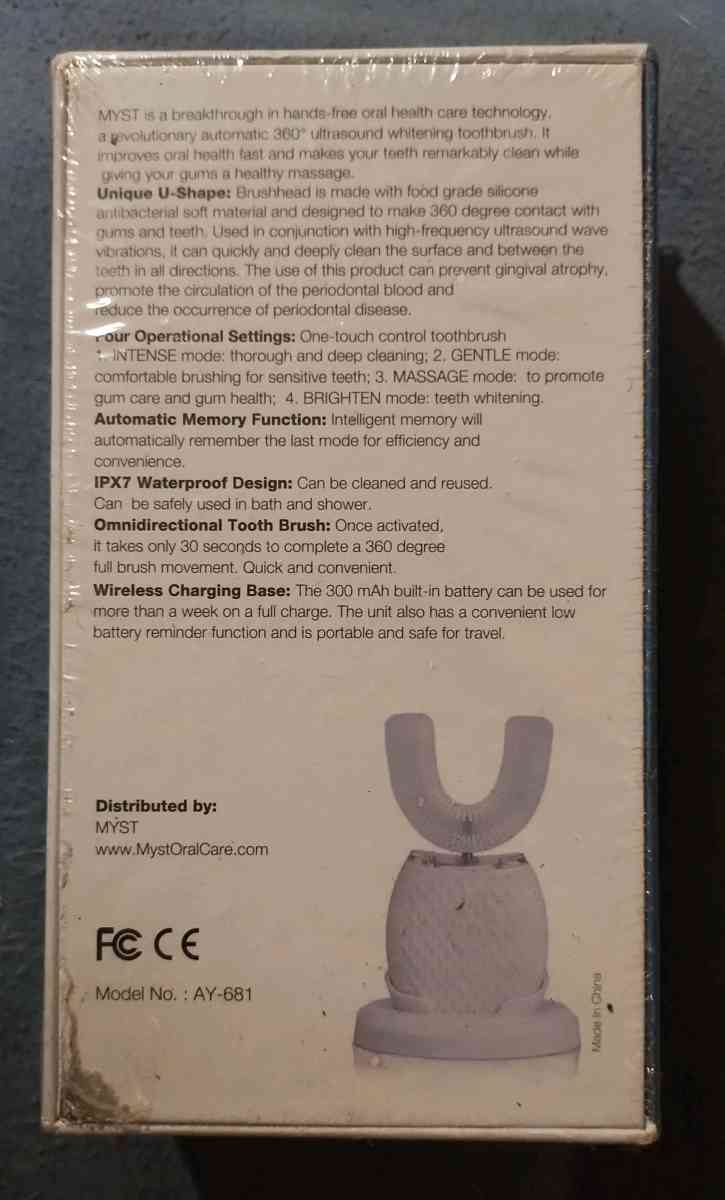 Ultrasonic Electric Toothbrush